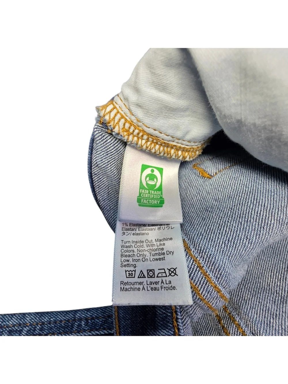 J.Crew Factory Flare Crop Jeans Button Fly Medium Wash Size Womens 31